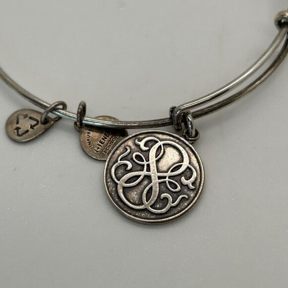 Lot Of 6 Alex & Ani Silver-Tone Bracelets 3 Charm & 3 Beaded Designs - Picture 8 of 16